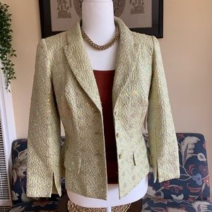 Carmen Marc Valvo Sequined Blazer